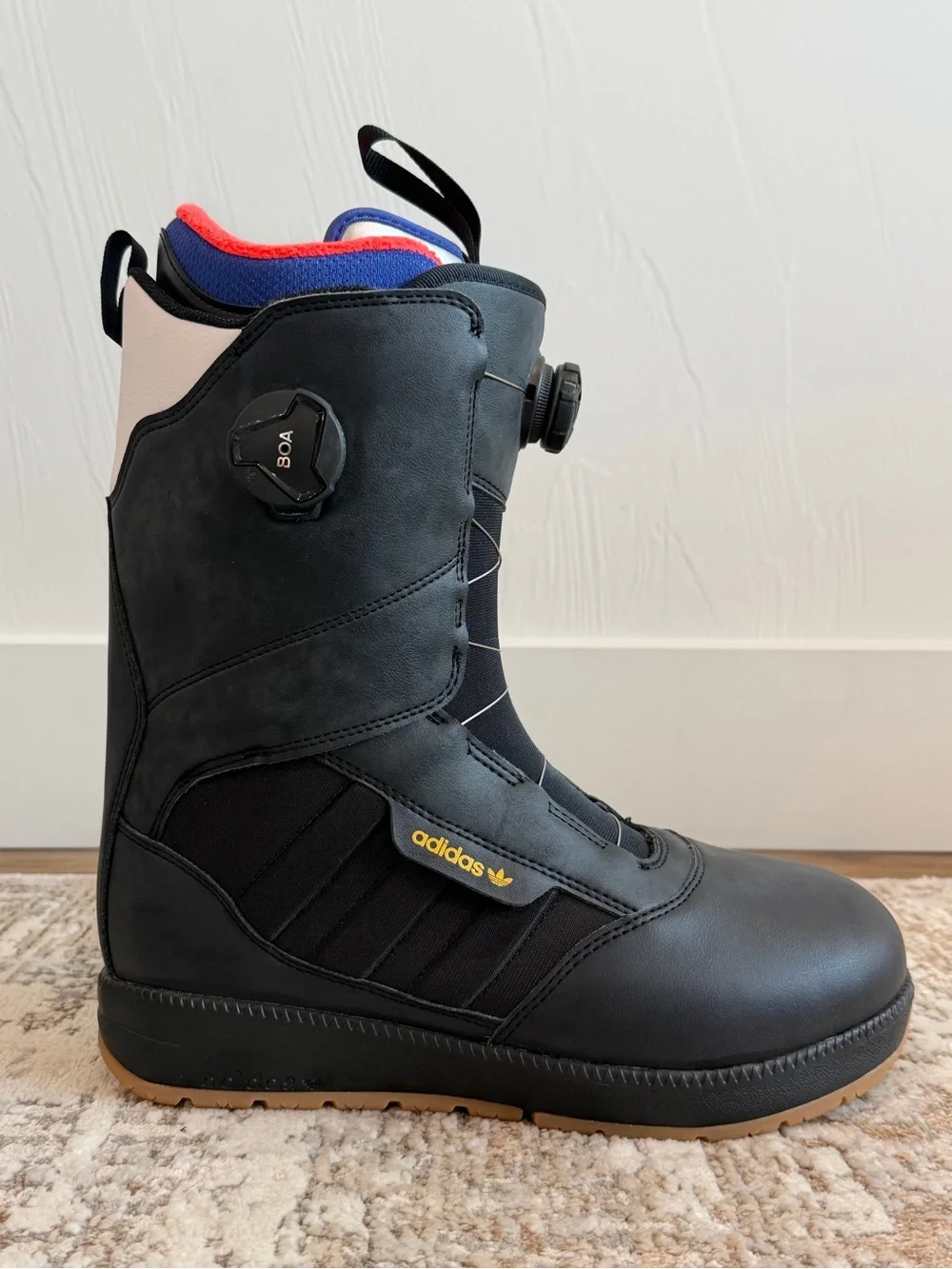 Adidas Response 3MC ADV Double Boa Black Snowboarding Boots Size 11.5 NEW! RARE!